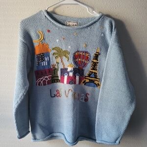Cotton Salsa Las Vegas Hand Knitted Sweater